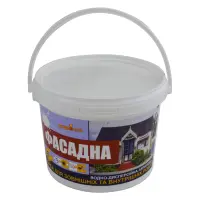 Фарба водоемульсійна Будмисто фасадна 3кг                                                           