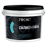 Краска водоэмульсионная Front Силиконовая база С прозрачная 12кг прозрачная                         