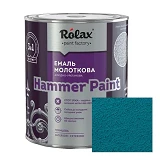 Краска молотковая Rolax Hammer Paint 307 0.75л голубая                                              