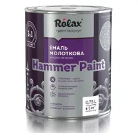 Краска молотковая Rolax Hammer Paint 314 2кг зеленая                                                