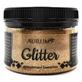 Декоративные блестки Aurum Глиттер 60г бронзовый