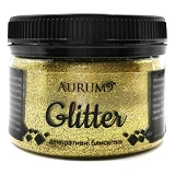 Декоративные блестки Aurum Глиттер 60г золотой