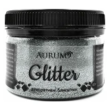 Декоративні блискітки Aurum Гліттер 60г срібло