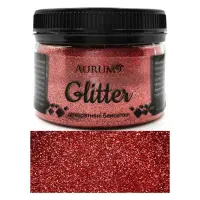Декоративные блестки Aurum Глиттер 60г красный                                                      