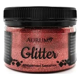 Декоративні блискітки Aurum Гліттер 60г червоний                                                    