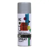 Аэрозольная краска-эмаль Rector 9010 400мл белая матовая                                            