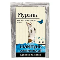 Шампунь Природа Мурзик репеллентный для кошек 15мл                                                  