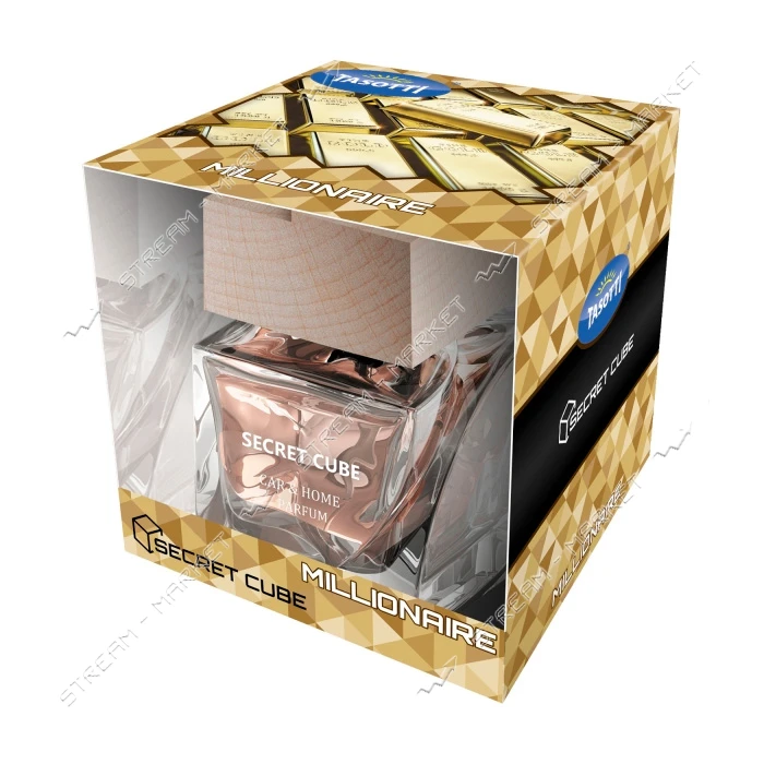 Освежитель воздуха Tasotti Secret Cube Millionaire 50мл