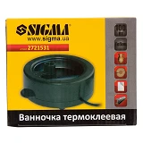 Ванночка термоклеевая Sigma 272131 100Вт с тефлоновым покрытием                                     