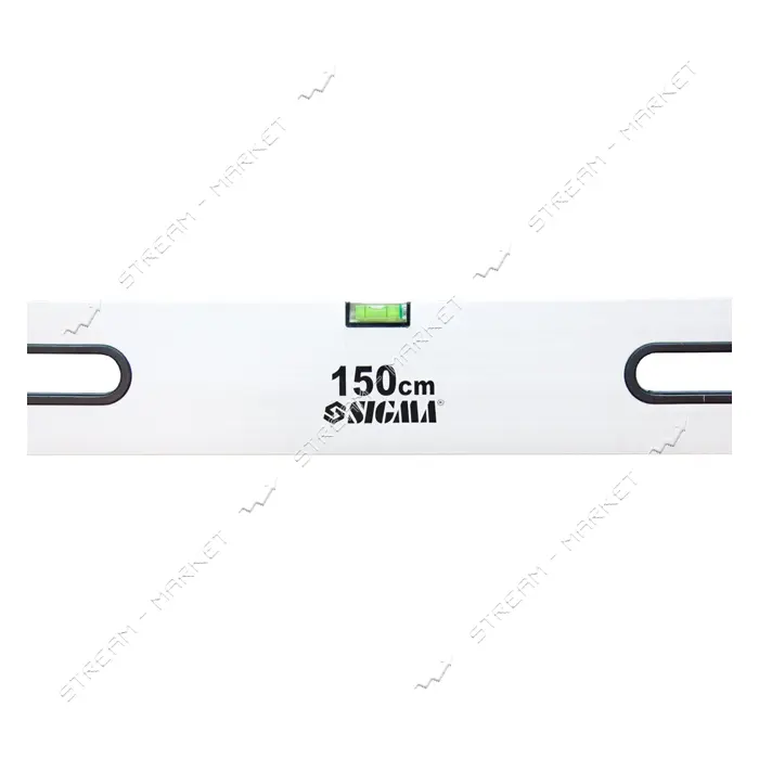 Правило-уровень Sigma 3712151 2 капсулы 1500мм с ручками Profi                                      