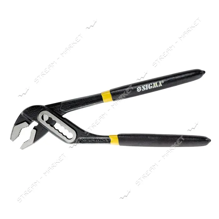 Клещи переставные для труб Sigma 4102791 200мм                                                      