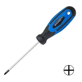 Отвертка усиленная крестовая Sigma 4007151 SL 0х75мм под ключ CrV                                   
