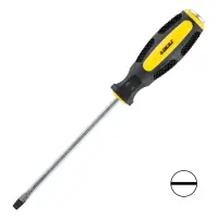 Отвертка ударная шлицевая Sigma 4004431 SL 6х100мм под ключ CrV                                     