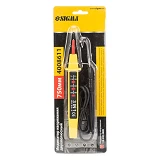 Отвертка-индикатор Sigma 4008611 двухконтактная 110-220-380В 750мм