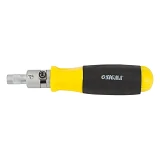 Отвертка с реверсом Sigma 4001131 плюс трещотка плюс биты 11шт CrV