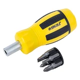 Отвертка с реверсом MINI Sigma 4001811 плюс биты 6шт CrV