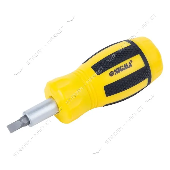 Отвертка с реверсом MINI Sigma 4001811 плюс биты 6шт CrV