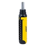 Отвертка с реверсом Sigma 4001931 плюс насадки торцевые и биты 1/4" 13шт CrV