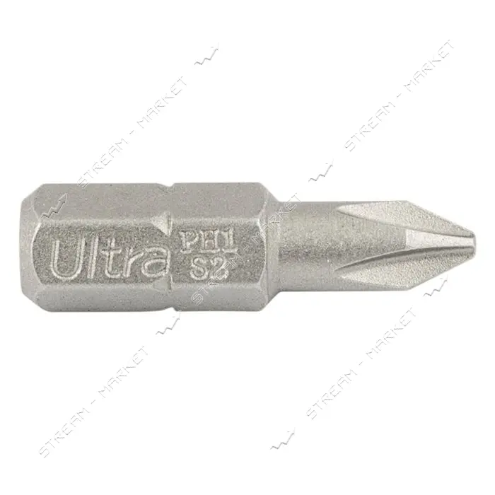 Биты Ultra 4014632 PH1 25мм" 10шт S2 блистер