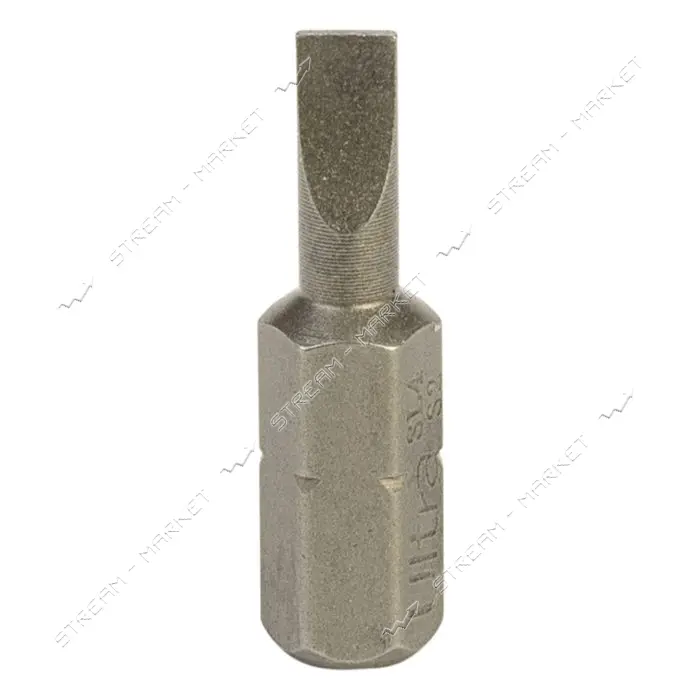 Биты Ultra 4014522 SL4 25мм 1/4" 10шт S2 блистер