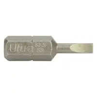 Біти Ultra 4014502 SL3 25мм 1/4" 10шт S2 блістер                                                    