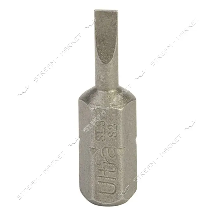 Биты Ultra 4014502 SL3 25мм 1/4" 10шт S2 блистер                                                    
