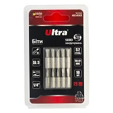 Биты Ultra 4014502 SL3 25мм 1/4" 10шт S2 блистер                                                    
