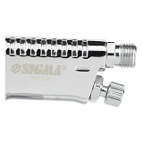 Краскораспылитель Sigma 6811261 Refine НР 1.7мм 170-285л/мин 3бар н/б 650мл металлический