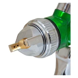 Краскораспылитель Sigma 6812121 HVLP 1.3 плюс 1.7 с в/б зеленый 600мл
