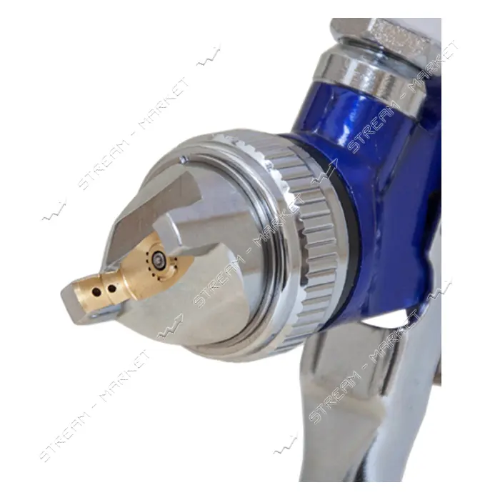 Краскораспылитель Sigma 6812011 HVLP 1.4 с в/б синий 600мл