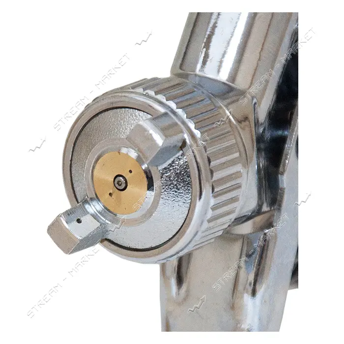 Краскораспылитель Sigma 6812031 HVLP-mini  0.8 хром с в/б метал., 100мл                             
