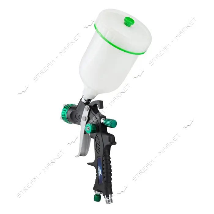 Краскораспылитель Sigma 6812351 Refine HVLP 1.4мм 170-285л/мин 2-3бар в/б 600мл пластиковый