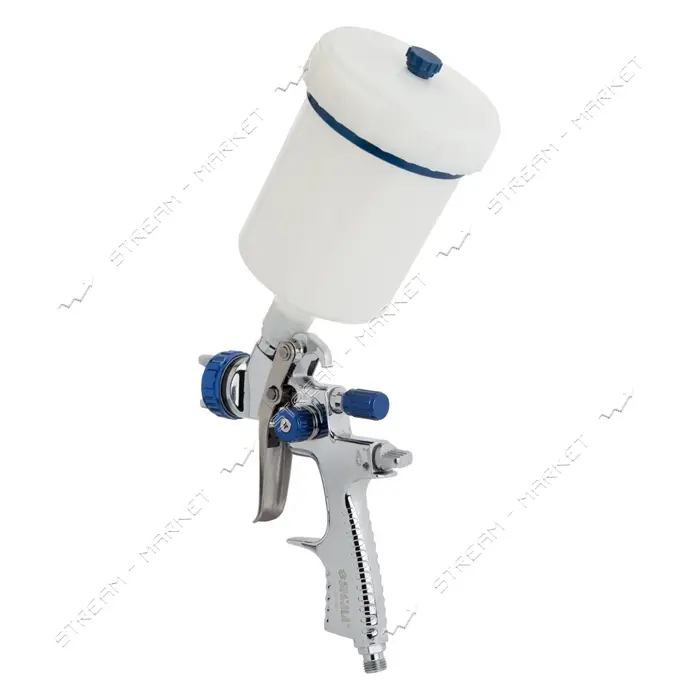 Краскораспылитель Sigma 6814121 Refine LVMP 1.4мм 170-285л/мин 2-2.5бар в/б 600мл пластиковый