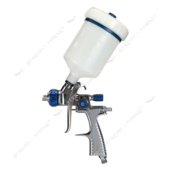 Краскораспылитель Sigma 6814231 Refine LVMP 1.7мм 170-285л/мин 2-2.5бар в/б 600мл пластиковый