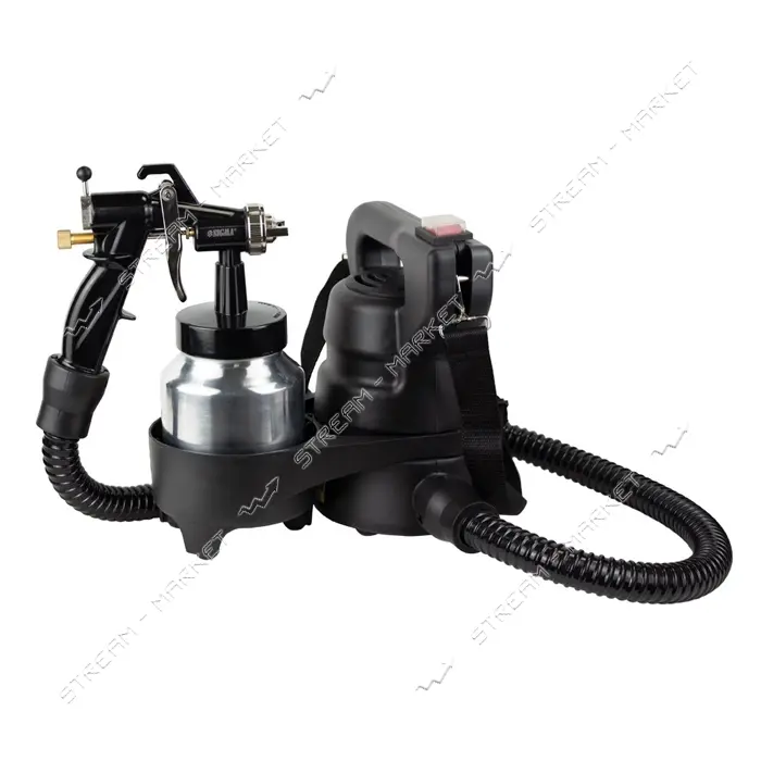 Краскораспылитель электрический Sigma 6816011 450Вт 1.4/1.8мм HVLP маляр                            
