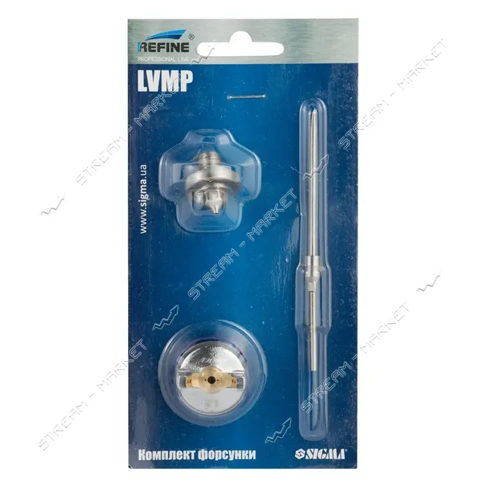 Комплект форсунок Sigma Refine 6817531 LVMP 1.2мм                                                   