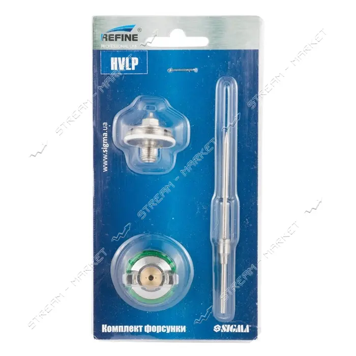 Комплект форсунок Sigma Refine 6817631 HVLP 1мм