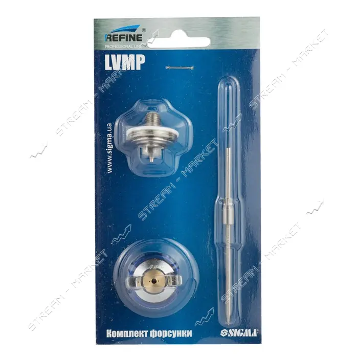 Комплект форсунок Sigma Refine 6817721 LVMP 1мм                                                     