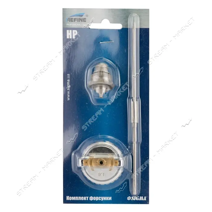 Комплект форсунок Sigma Refine 6817191 LVMP 1.6мм