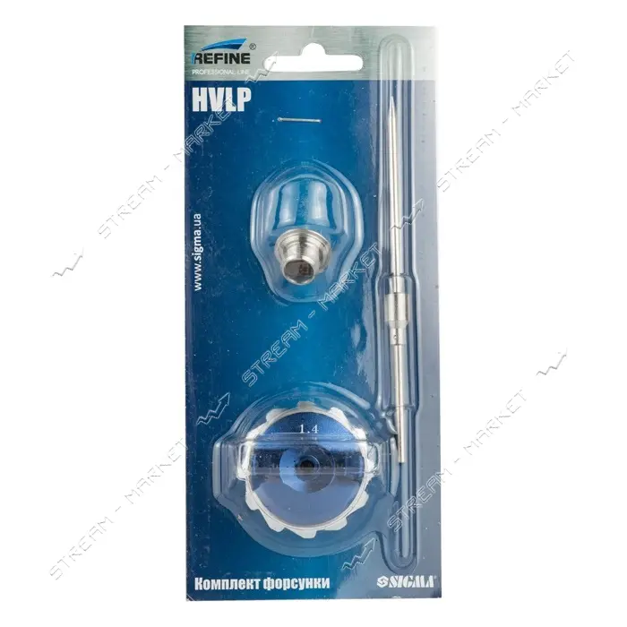 Комплект форсунок Sigma Refine 6817811 HVLP 1.4мм