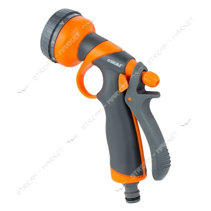 Пистолет распылитель Sigma flora 5011354 8 режимов ABS плюс TPR