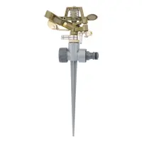 Дождеватель Sigma flora 5013224 импульсный металлический на металлическом колышке                   