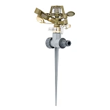 Дождеватель Sigma flora 5013224 импульсный металлический на металлическом колышке                   
