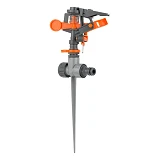 Дождеватель Sigma flora 5013234 импульсный пластиковый на металлическом колышке                     