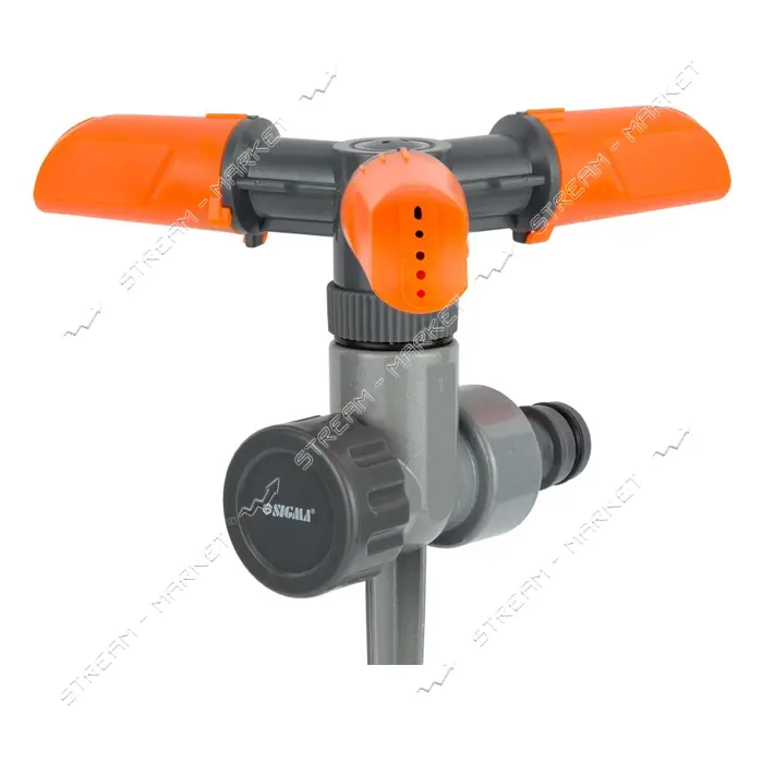 Дождеватель Sigma flora 5013284 круговой на металлическом колышке