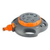 Дождеватель Sigma flora 5013714 8 режимов на пластиковой базе с выключателем                        