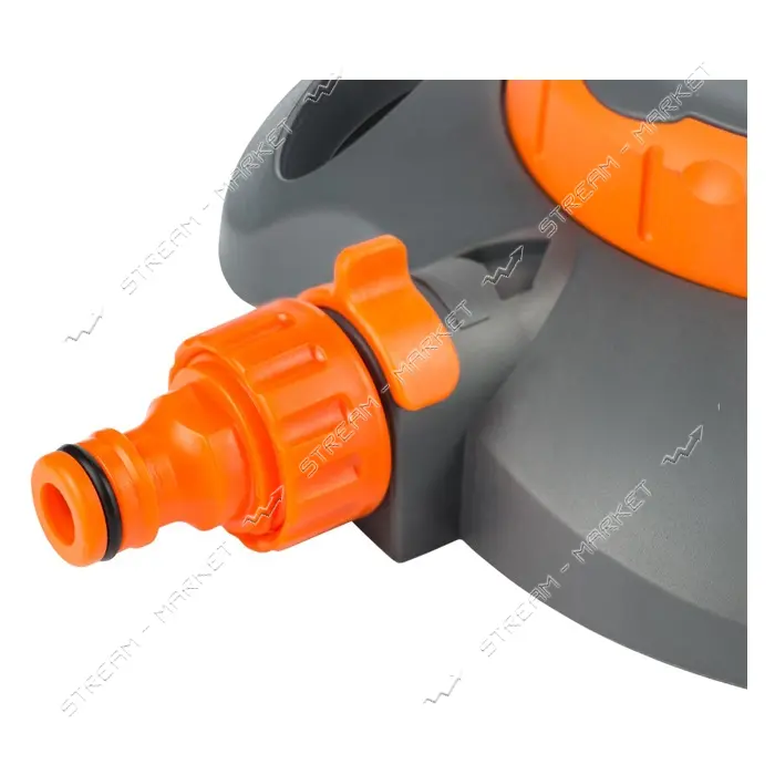 Дождеватель Sigma flora 5013714 8 режимов на пластиковой базе с выключателем                        