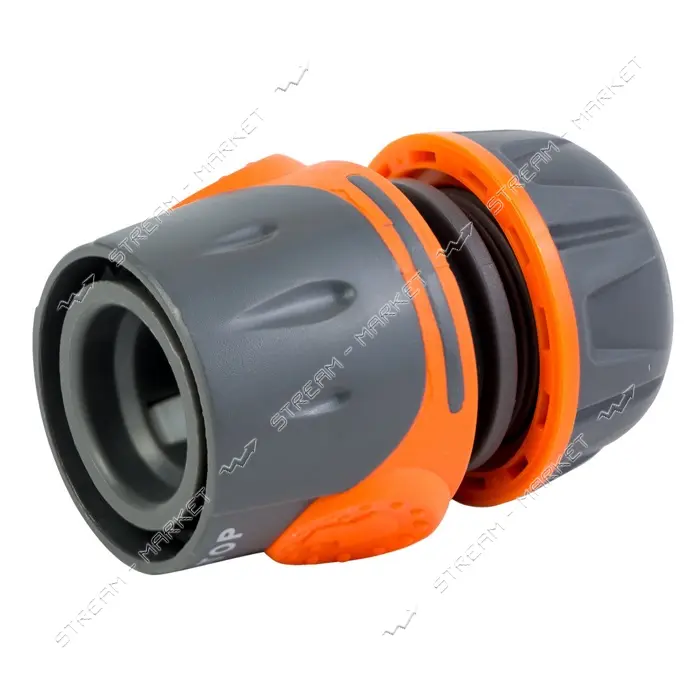 Коннектор Sigma flora 5015494 быстросъемный для шланга 1/2" с аквастопом