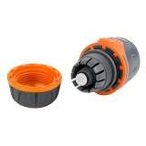 Коннектор Sigma flora 5015494 быстросъемный для шланга 1/2" с аквастопом