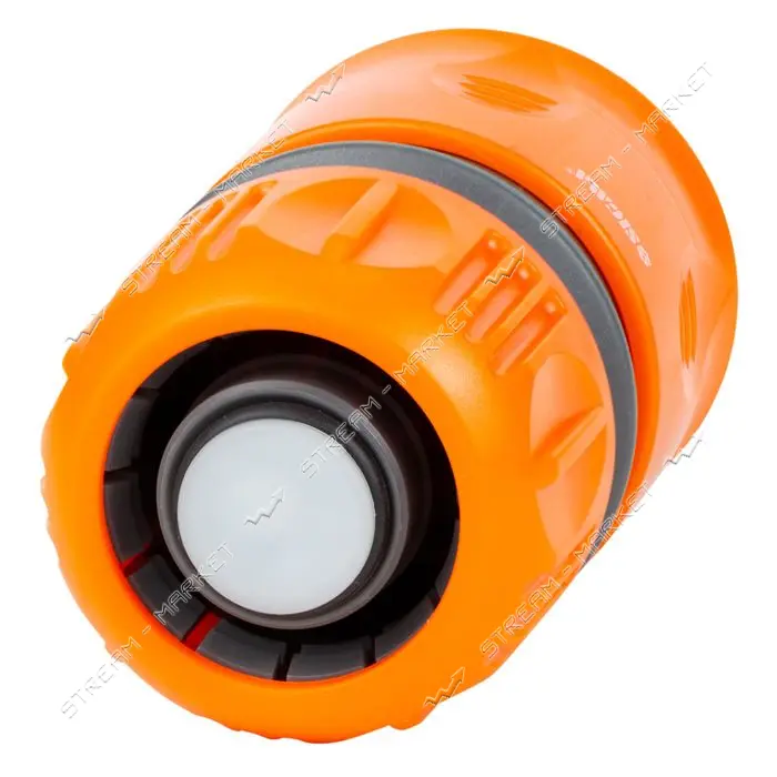 Коннектор Sigma flora 5015504 быстросъемный для шланга 1" с аквастопом                              